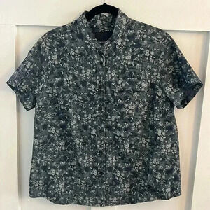 Fried Rice Floral Button down Blouse